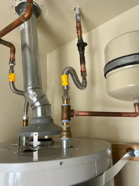 Water heater installation and plumbing repair in Takoma